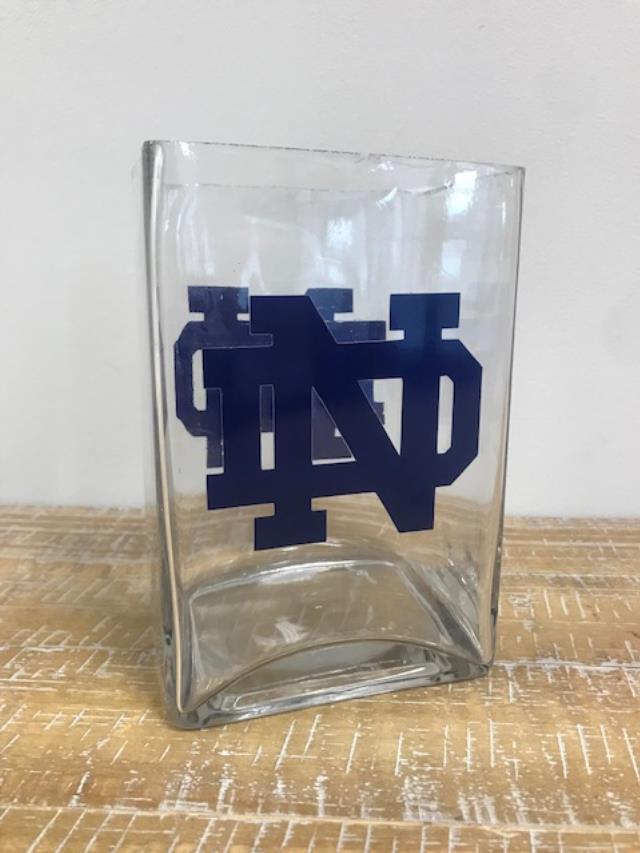 Rental store for NOTRE DAME LOGO VASE in Mishawaka IN