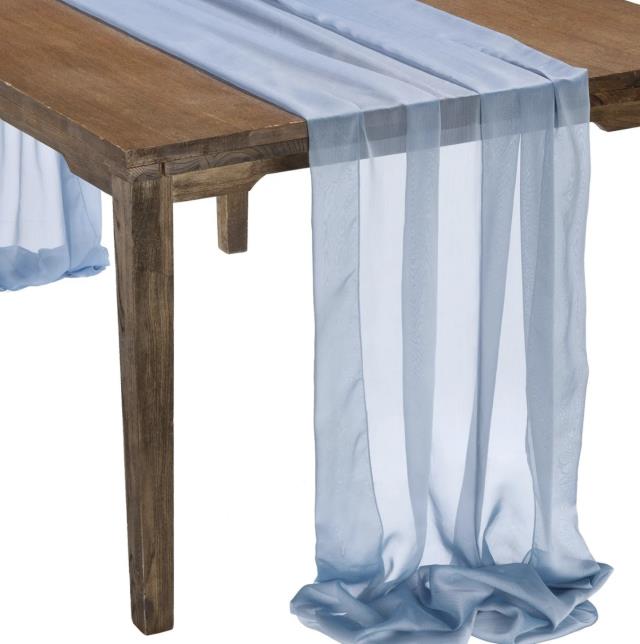 Rental store for DUSTY BLUE SHEER LINEN in Mishawaka IN