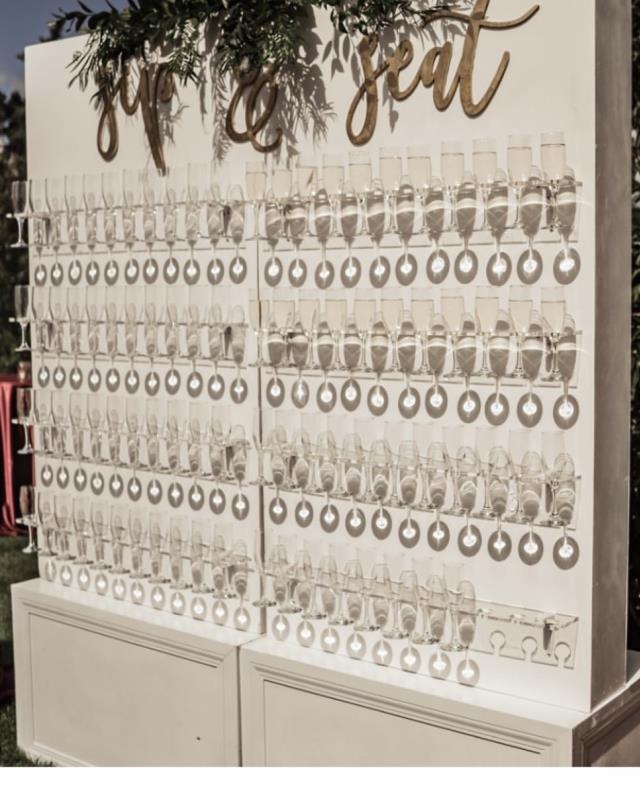 Rental store for WHITE ACRYLIC CHAMPAGNE WALL 4  x 8 in Mishawaka IN