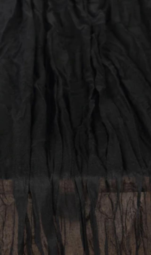 Rental store for CHEESECLOTH RUNNER BLACK 10 in Mishawaka IN