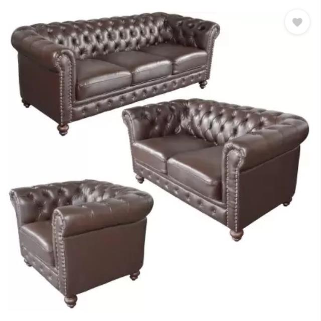 Rental store for ANTIQUE BROWN LEATHER OTTOMAN in Mishawaka IN
