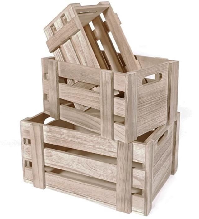 Rental store for LIGHT BROWN WOODEN CRATE  MED in Mishawaka IN