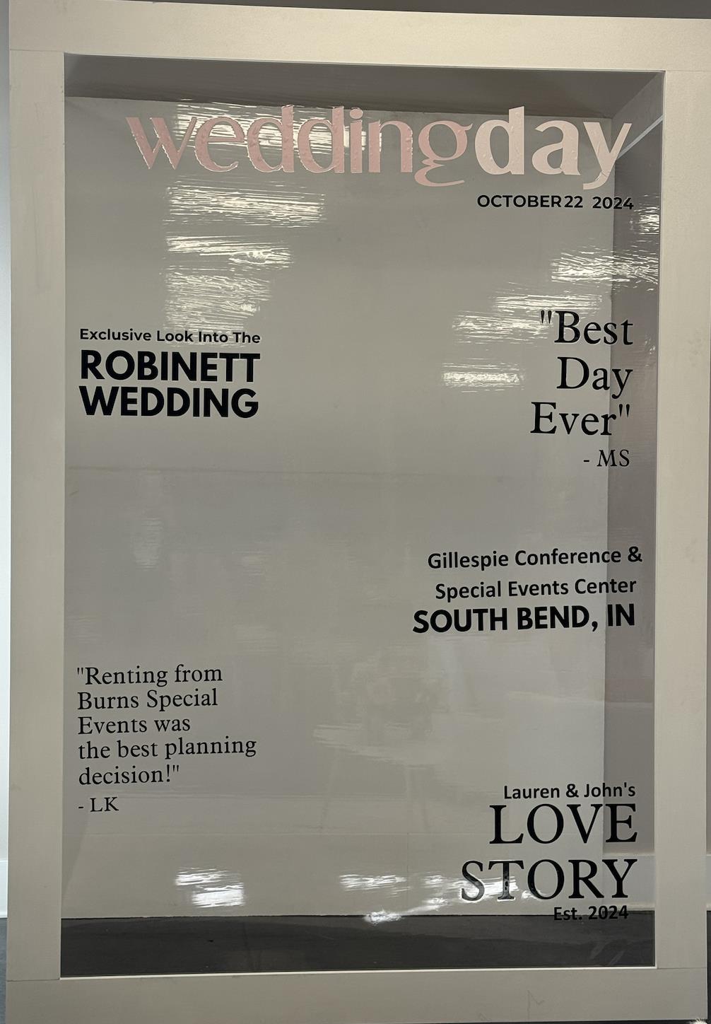 Rental store for WALK IN MAGAZINE PHOTO BOX in Mishawaka IN