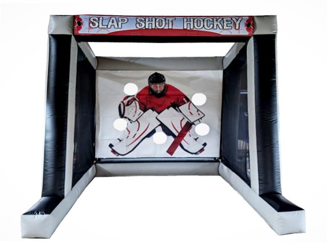 Rental store for INFLATABLE HOCKEY SLAP SHOT GAME in Mishawaka IN
