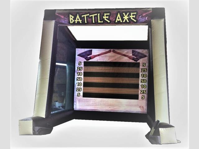Rental store for INFLATABLE AXE THROWING GAME in Mishawaka IN