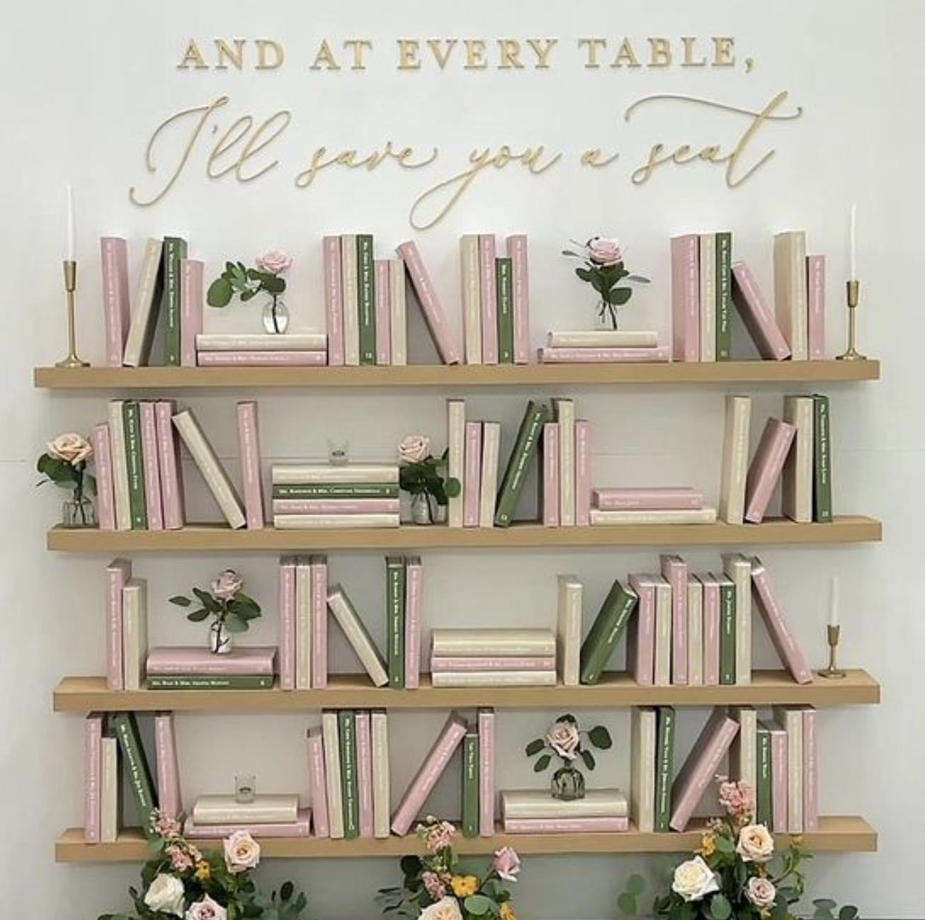 Rental store for BOOKSHELF SEATING CHART in Mishawaka IN
