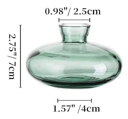 Rental store for OBLONG TEAL BUD VASE in Mishawaka IN