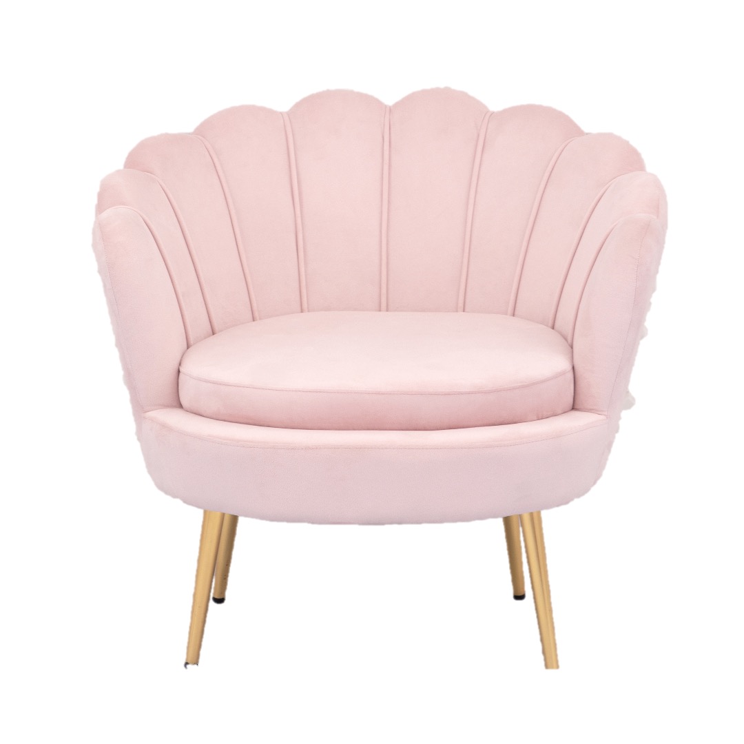 Rental store for BLUSH VELVET ACCENT CHAIR in Mishawaka IN