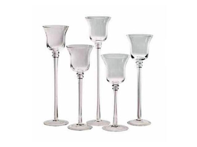 Rental store for GLASS STEM VOTIVE HOLDERS  5 PCS in Mishawaka IN
