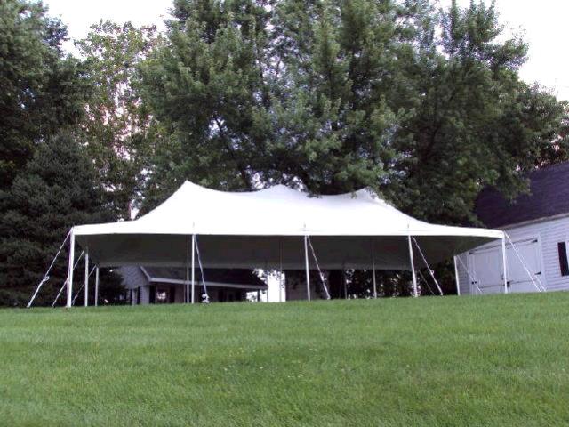 Rental store for 20  X 40  WHITE POLE TENTS in Mishawaka IN