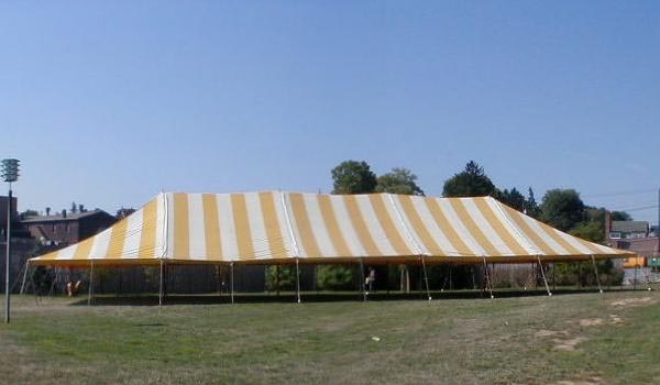 Rental store for 40 X100  Y W MAIN EXPANDABLE POLE TENTS in Mishawaka IN