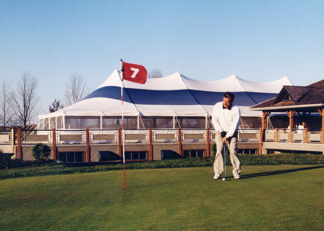 Rental store for 40 X140  B W MAIN EXPANDABLE POLE TENT in Mishawaka IN