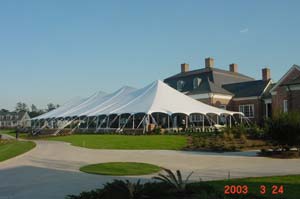 Rental store for 40  X 140  WHITE ELITE POLE TENTS in Mishawaka IN