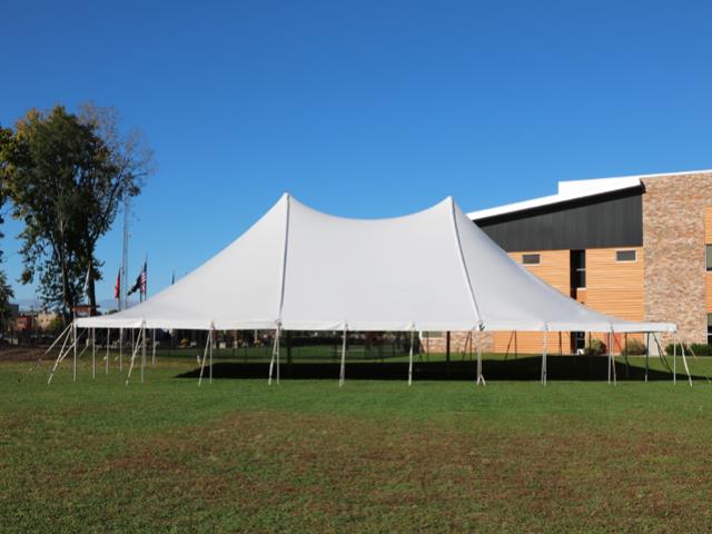 Rental store for 60 X 90  WHITE GENESIS POLE TENT in Mishawaka IN