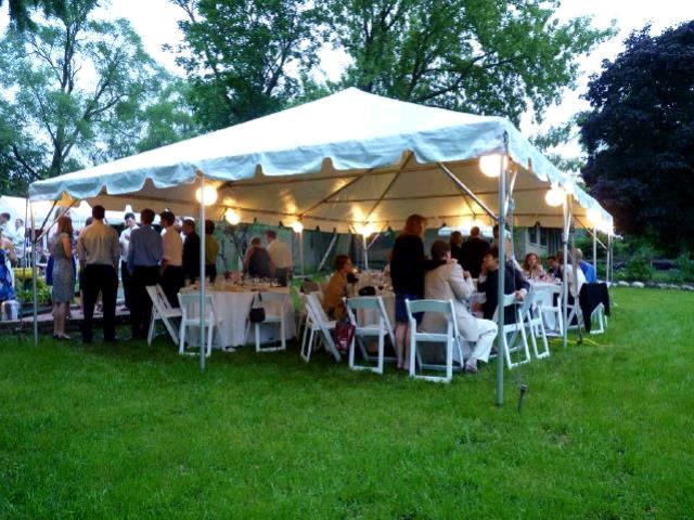 Rental store for 20  X 30  WHITE 1 PC FRAME TENTS in Mishawaka IN