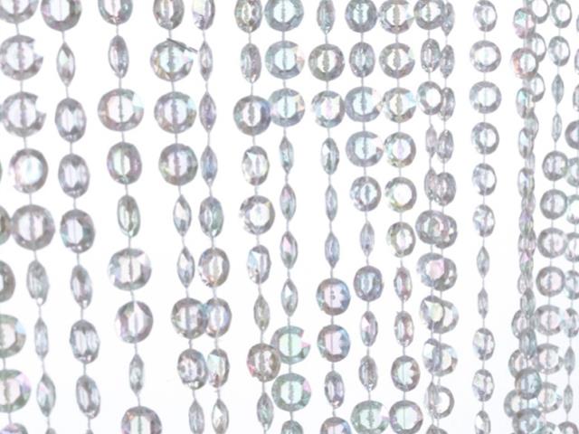 Rental store for CRYSTAL STRAND BACKDROP  CLEAR in Mishawaka IN