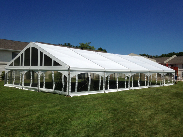 Rental store for 40  WIDE WHITE TOP STRUCTURE TENT in Mishawaka IN