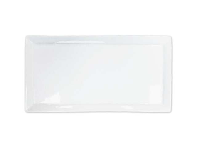 Rental store for 10  X 5  WHITE RECTANGLE SERVING PLATE in Mishawaka IN